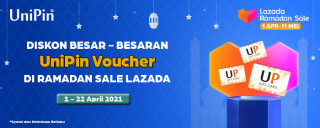 Ramadan Sale bareng Lazada dan UniPin